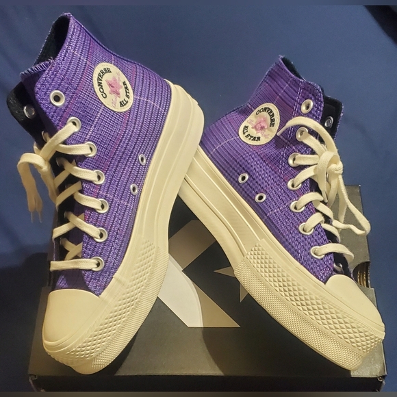 Converse Chuck Taylor All Star Lift Hi, New In Box! Womens 6 - Picture 1 of 14